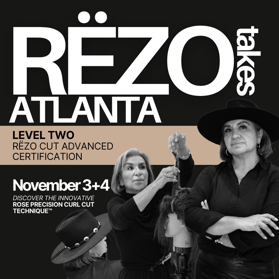 Level 2 Advanced Rëzo Cut: Atlanta, Georgia - November 3rd & 4th 2024