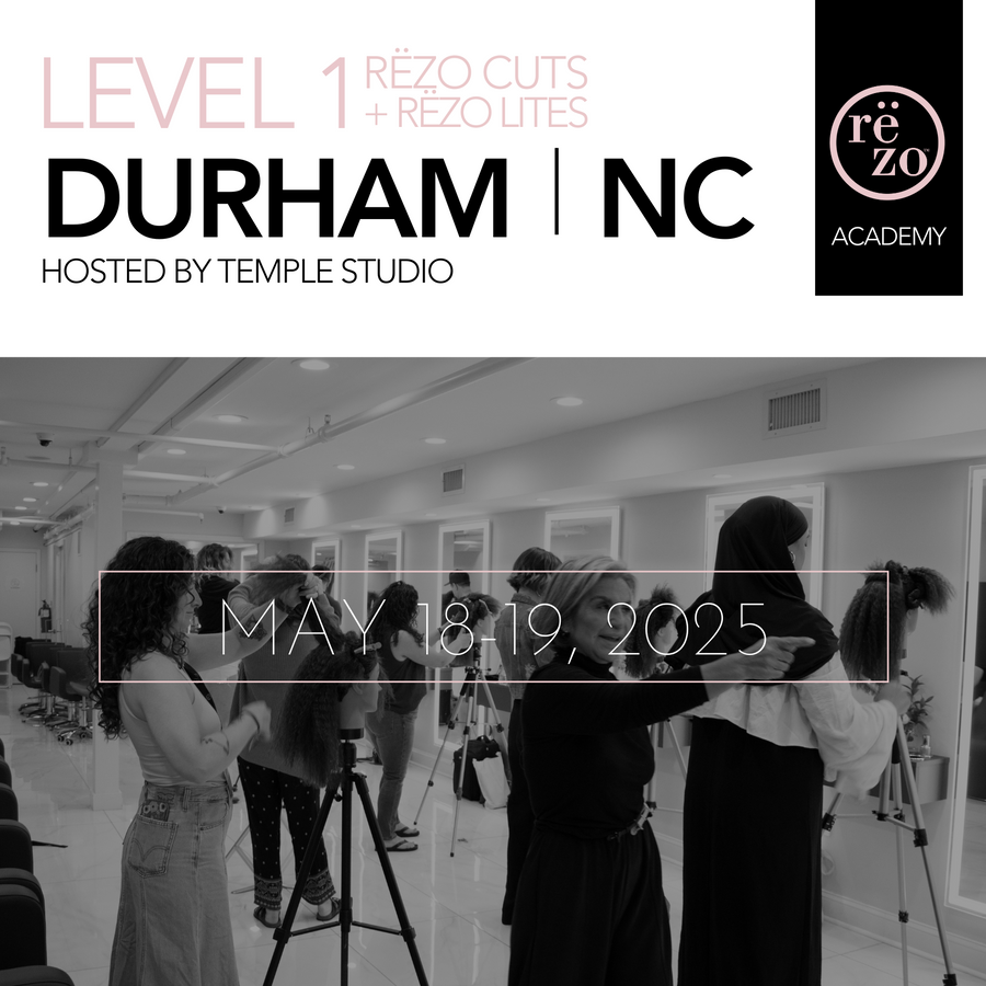 2025 Level 1 Rëzo Cut + Rëzo Lites - Durham NC May 18th & 19th