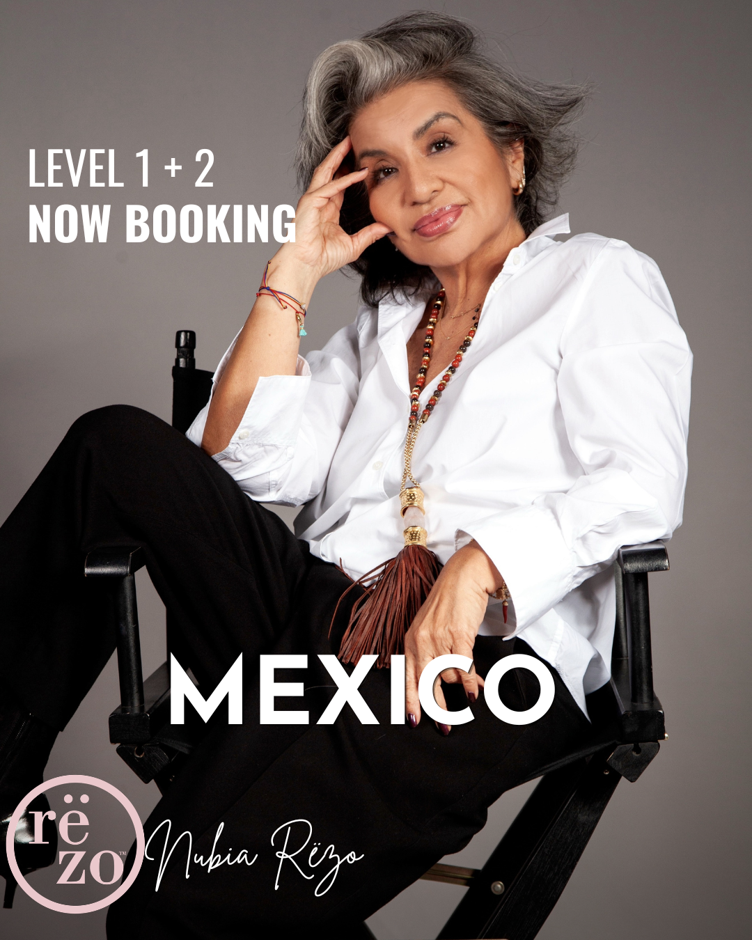 2026 Clases en Mexico con Nubia Rëzo  /  DF Level 1 and Level 2